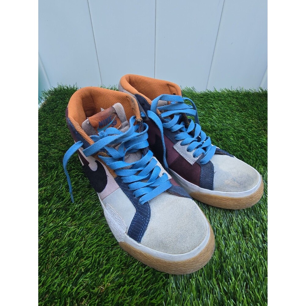 Nike SB Zoom Blazer Mid Premium Sneaker Mosaic Pack Men's Size 6 DA8854-600